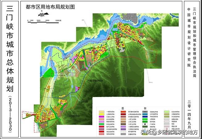 三门峡最新规划图揭秘，科技塑造未来蓝图展现独特魅力