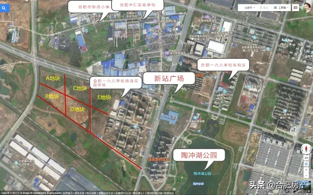 合肥新店花园，都市中的绿意新天地